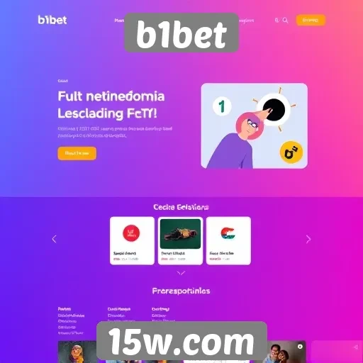 Novo design do site b1bet melhora experiência do usuário
