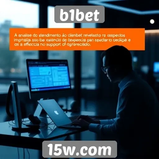 Atendimento ao cliente do b1bet em análise