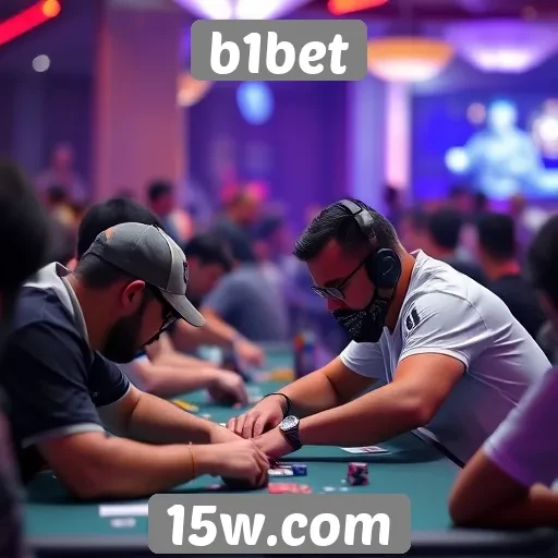 Eventos de torneios em b1bet atraem jogadores