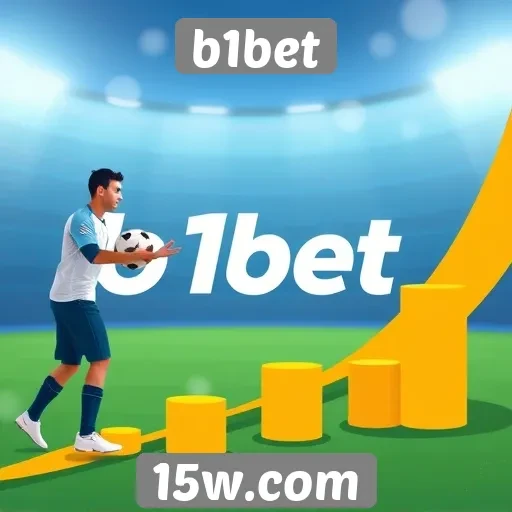 crescimento da base de usuários do b1bet